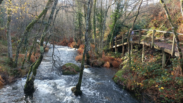 Ruta Segade, Ríos Mera y Miño y Monte Pena de Rei
