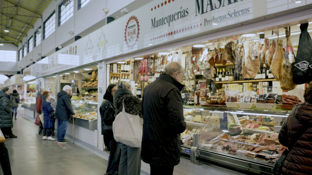 Praza de Abastos e mercado